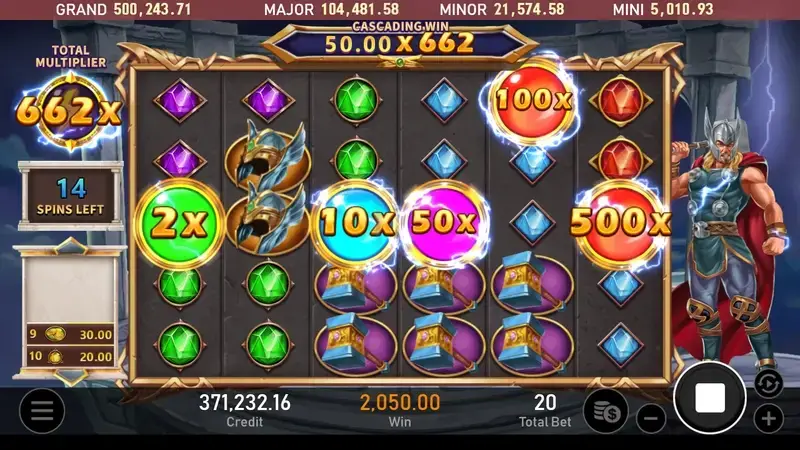 RSG電子雷神之鎚技巧與攻略，挑戰51000倍爆分！